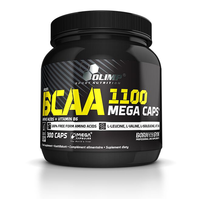 BCAA Mega Caps 300 kapselia