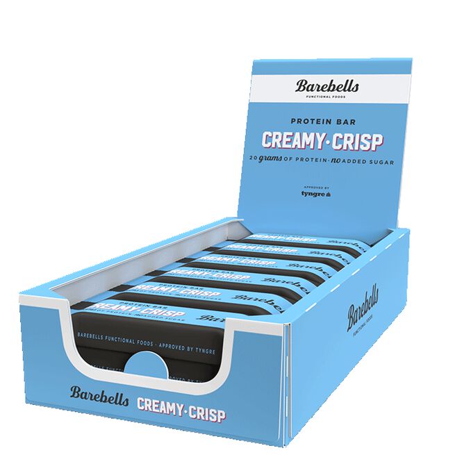 12 x Barebells Protein Bar 55 g Creamy Crisp