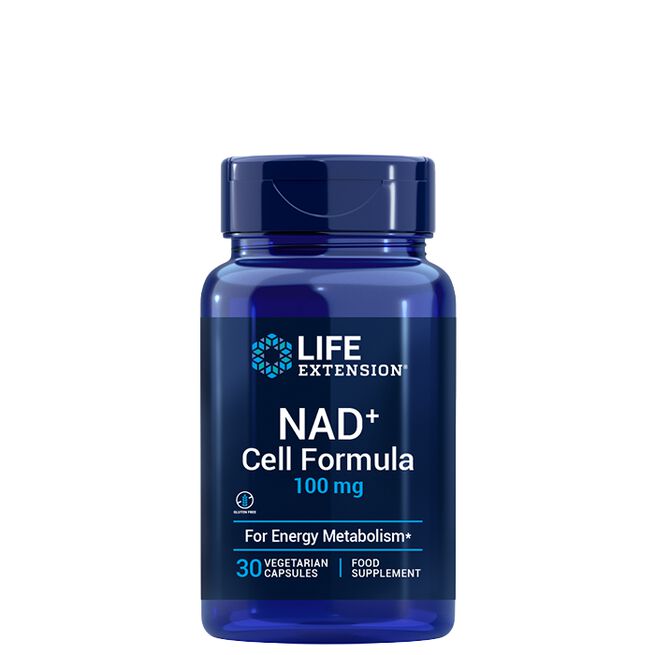 NAD+ Cell Formula 100 mg 30 kapselia