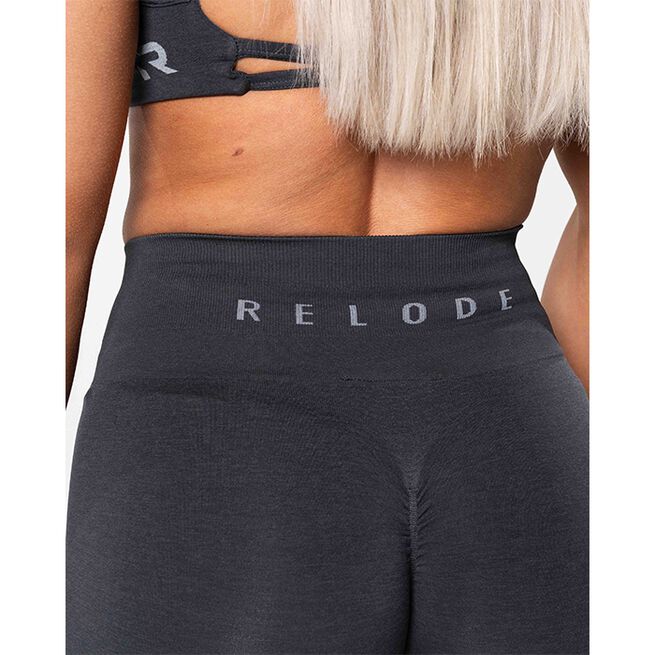 Prime Scrunch Trikoot Tummanharmaa