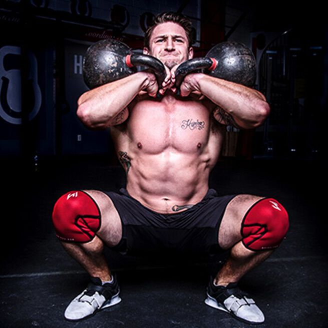 Käännettävä Jerkfit-Polvisuoja