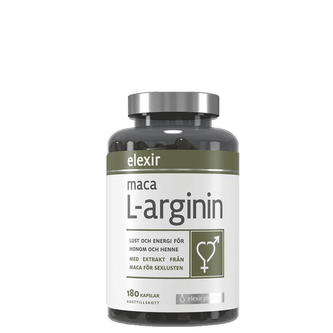 Maca L-arginin, 180 kapselia