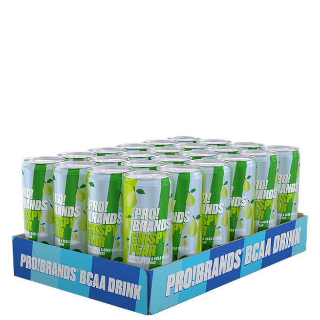 24 x BCAA Energiajuoma 330 ml Crispy Pear