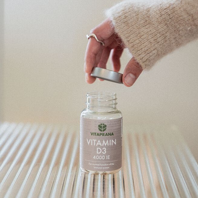 Vitamin D3 4000 IE, 110 kapselia