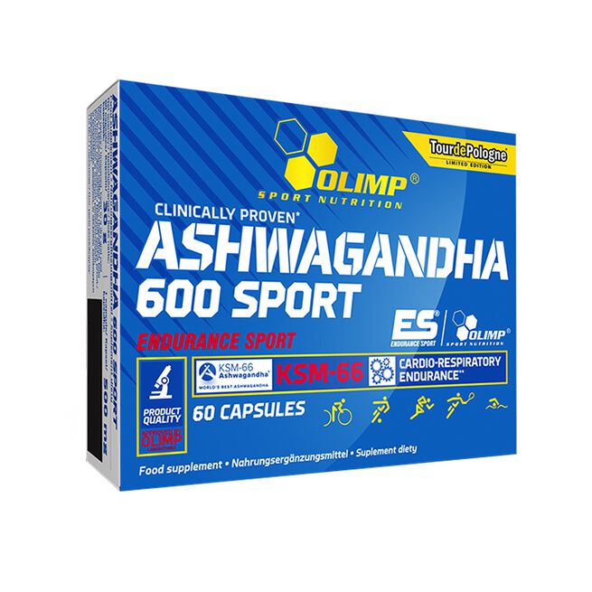 Ashwagandha 600 Sport, 60 kaps 