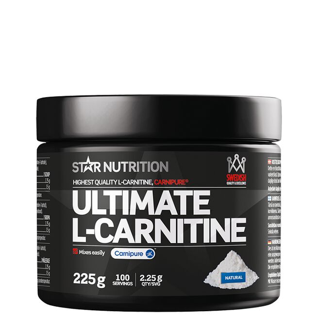 Ultimate L-karnitiinijauhe 225 g