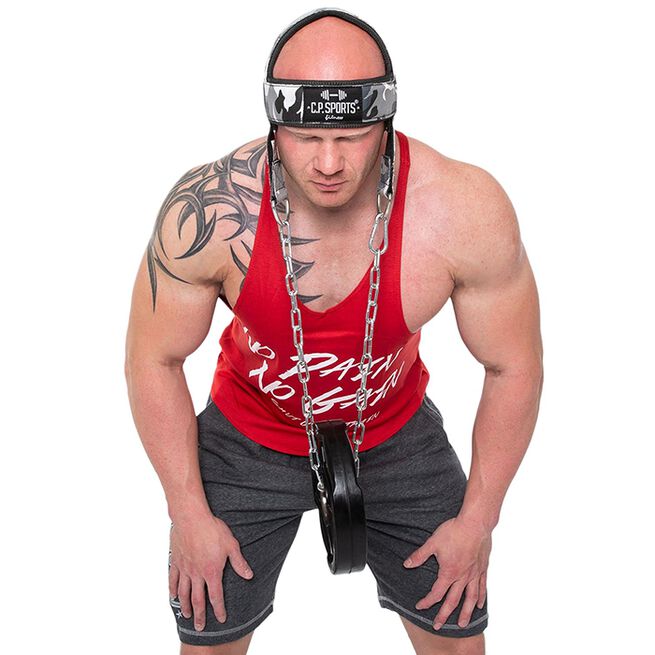 Neck Trainer White Camouflage