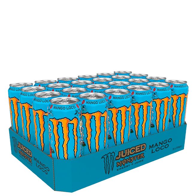 24 x Monster Energy Juiced 50cl Mango Loco