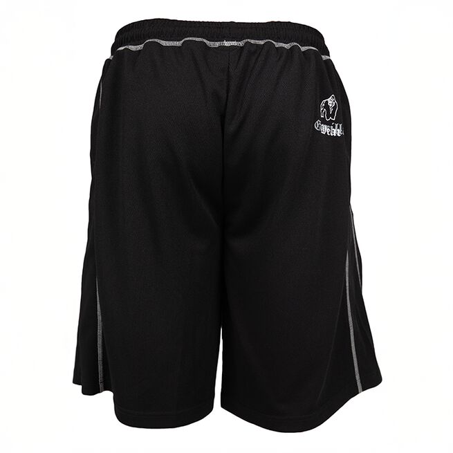 Marlow Mesh Shorts Musta Harmaa