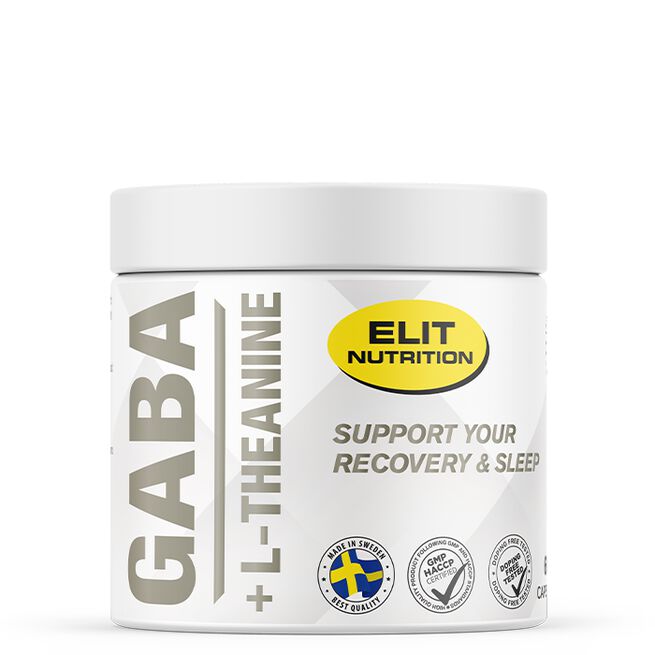 ELIT GABA + L-Theanine Aminohapot 60 kapselia