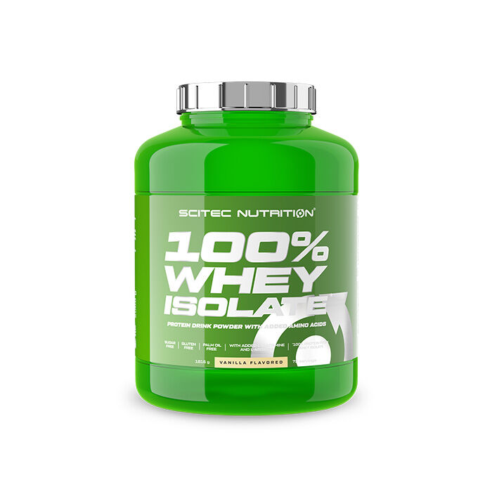 100% Whey Isolate Heraproteiini-isolaatti 1816 g vanilla