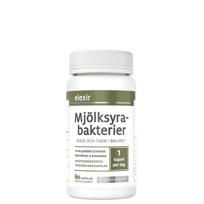 Maitohappobakteerit 60 kapselia
