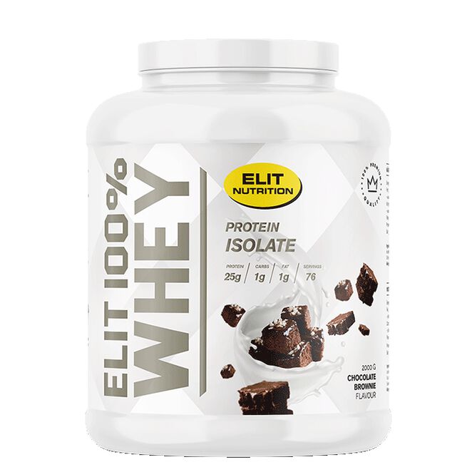 ELIT 100 % Whey Heraproteiini 2000 g Chocolate Brownie
