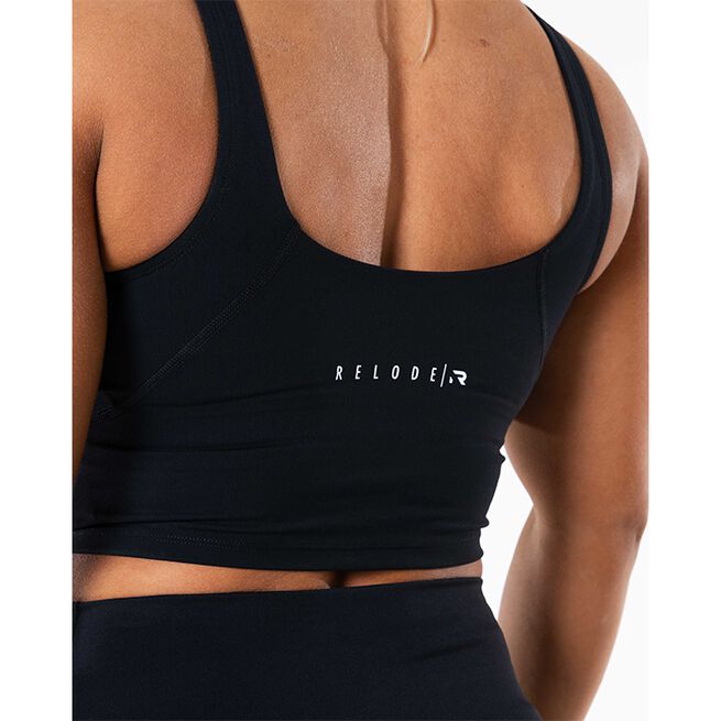 Core V-aukkoinen Paita Musta