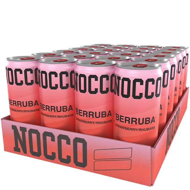 24 x NOCCO BCAA 330 ml Berruba Summer Edition