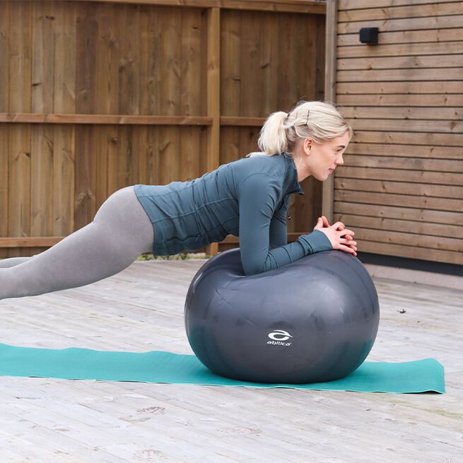 Pilatespallo 75 cm TummanHarmaa