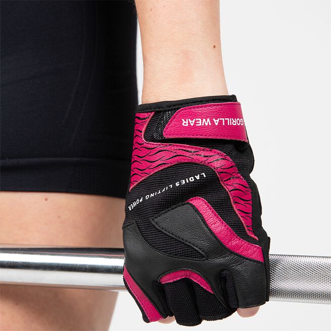 Womens Fitnesshanskat 2.0 Musta Pinkki