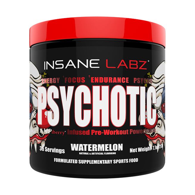 Psykoottinen Pre-Workout 35 annosta Watermelon