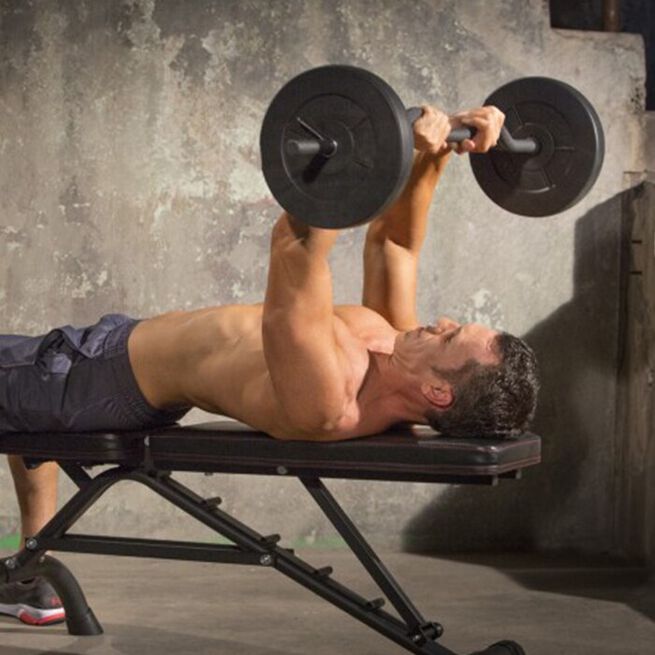 Säädettävä Curl bar Setti 23 kg