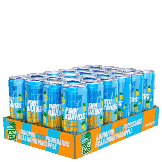 24 x BCAA Energiajuoma 330 ml Pineapple