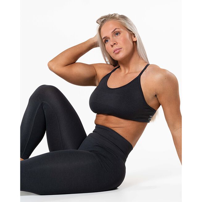 Prime Scrunch Trikoot Tummanharmaa