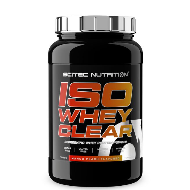 Iso Clear Whey Heraproteiini-isolaatti 1025 g Mango Peach