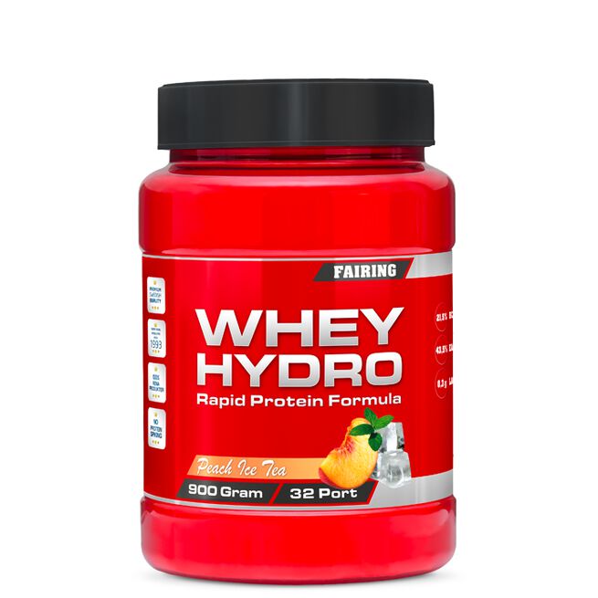 Whey Hydro Heraproteiini 900 g Persikka-jäätee Peach Ice Tea