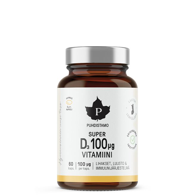 Super D-Vitamin, 60 caps