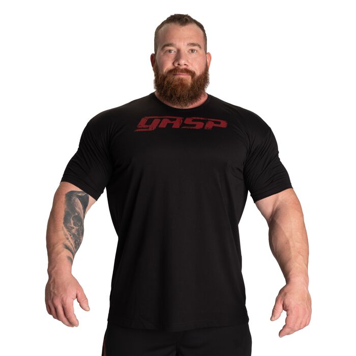 Legacy Gym T-paita Musta Punainen