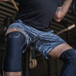 RX Knee Sleeve Power Max 7mm Carbon/Black, XS  RX Polvituki Power Max 7mm Musta