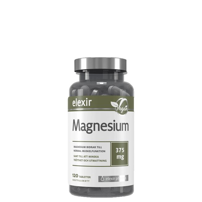 Magnesium 375 mg, 120 tablettia