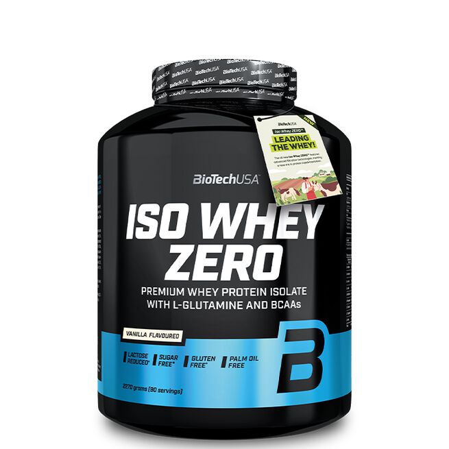 Iso Whey Zero Heraproteiini-isolaatti 2270 g Vanilla