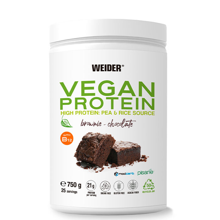Vegaaninen proteiinijauhe 750 g chocolate