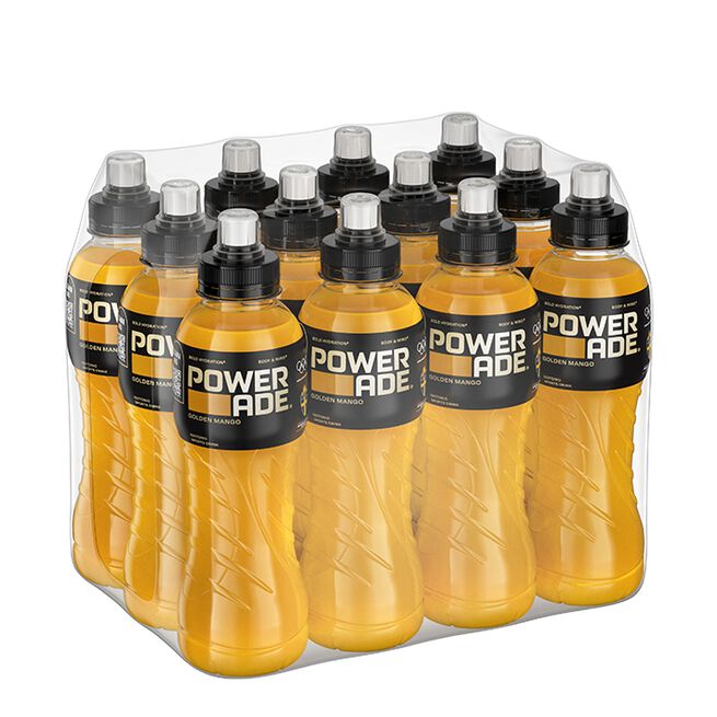 12 x Powerade Urheilujuoma 50 cl Golden Mango
