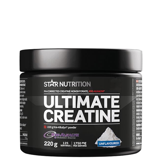 Ultimate Creatin Kre-emäksinen jauhe ilman makuaineita 220 g