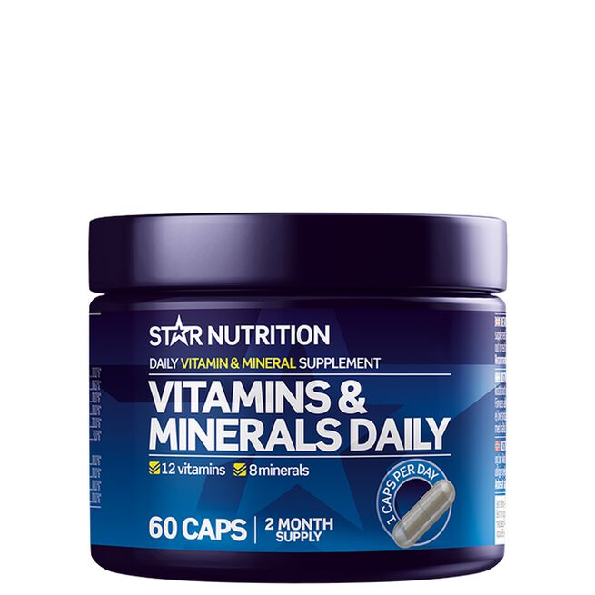 Vitamins & Minerals Daily 60 kapselia