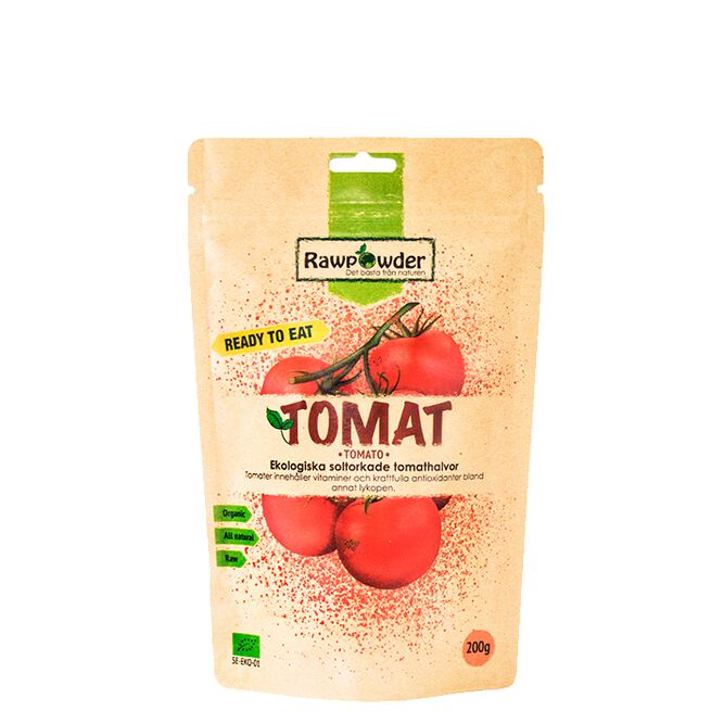 Ekologisk Soltorkad Tomat 200 g tomat