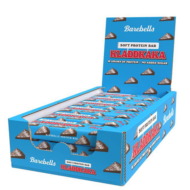 12 x Barebells Soft Protein Bar 55 g kladdkaka