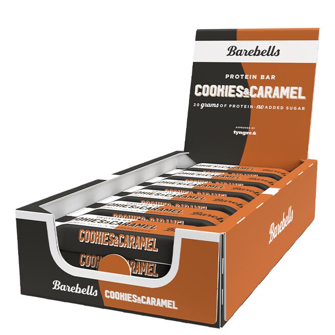 12 x Barebells Protein Bar 55 g Cookies & Caramel