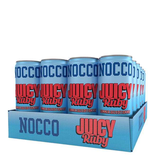 24 x NOCCO BCAA 330 ml Juicy Ruby