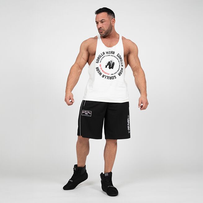 Marlow Mesh Shorts Musta Harmaa