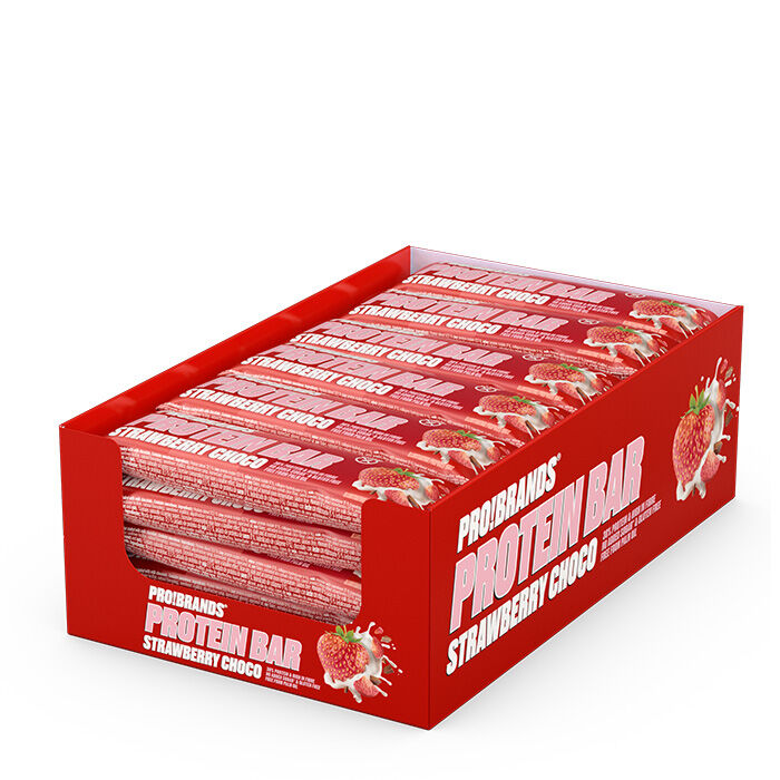 24 x Proteiinipatukka 45 g Strawberry & Chocolate