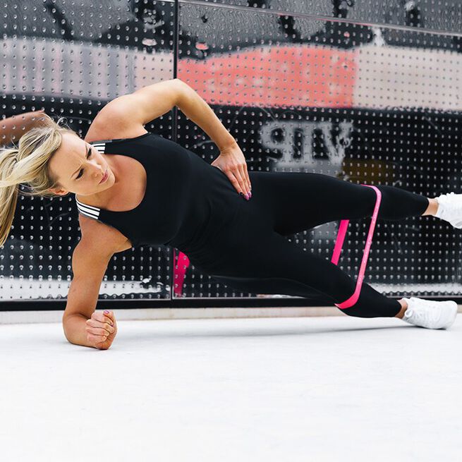 Booty Builder Minibands Pink 4-Pack