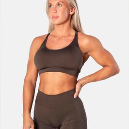 Relode Prime Scrunch Top, Brown, M  Relode Prime Scrunch Top, Brown