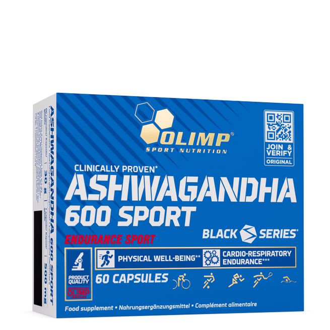 Ashwagandha 600 Sport 60 kapselia