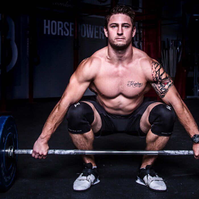 K&auml;&auml;nnett&auml;v&auml; Jerkfit-Polvisuoja