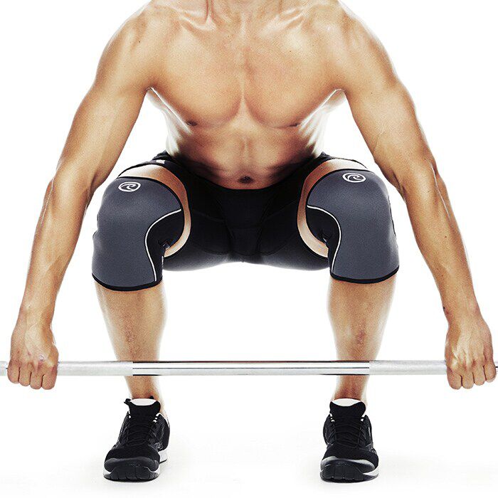 RX-Polvisuojat 7mm Harmaa/Musta