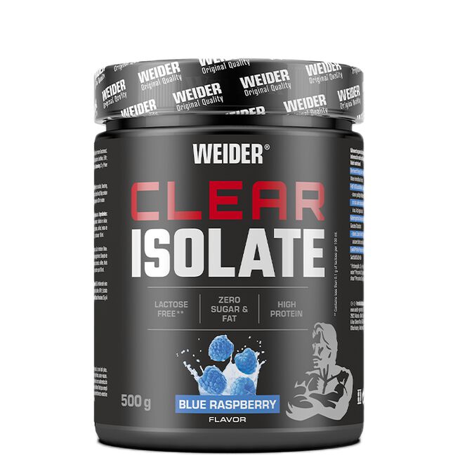 Clear Isolate Heraproteiini-isolaatti 500 g Blue Raspberry