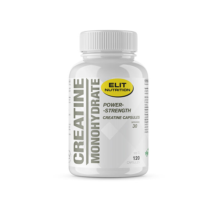ELIT 100% Creatine Monohydrate 120 kapselia