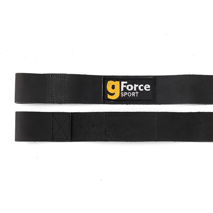 Lifting Straps Nahka Musta